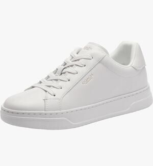 COACH Women's High Line Sneakers Size 10 B Optic White